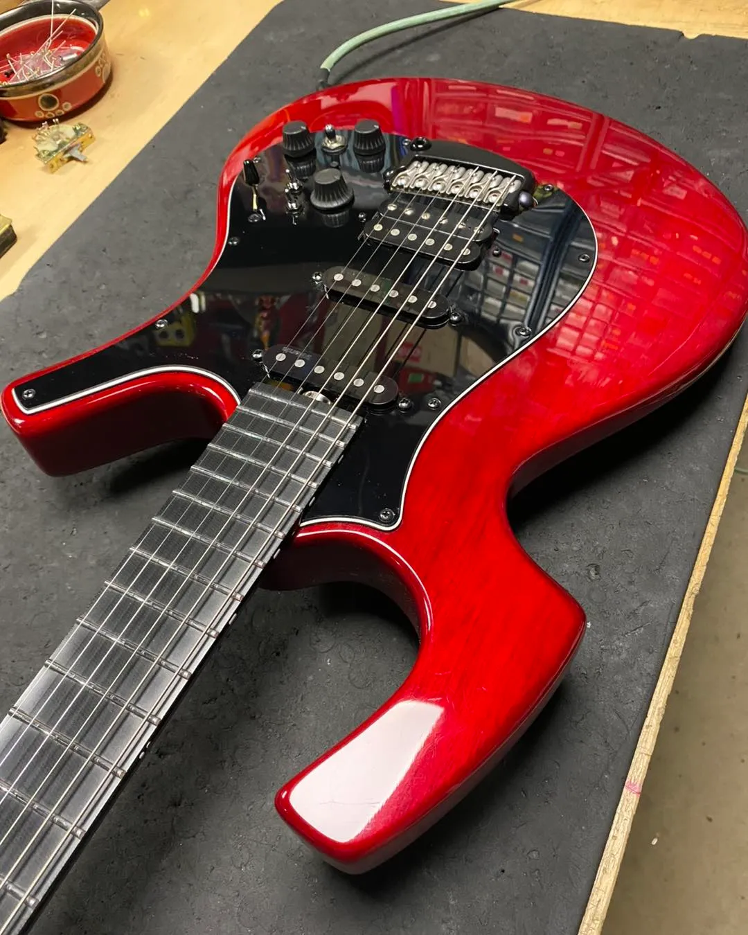 Swapping pickups on a Parker Fly guitar