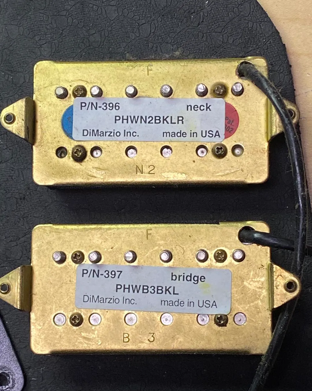 Swapping pickups on a Parker Fly guitar