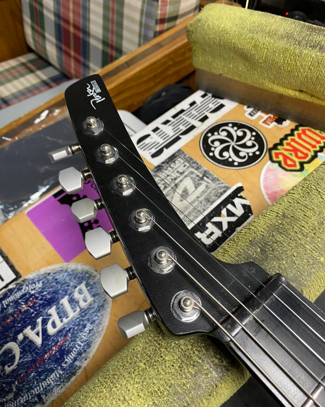 Swapping pickups on a Parker Fly guitar