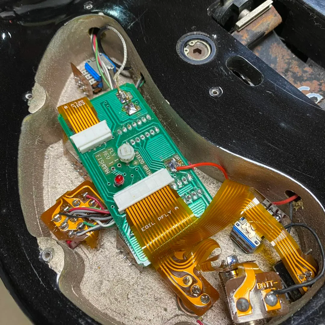 Replacing Flex Cables on Parker Guitars