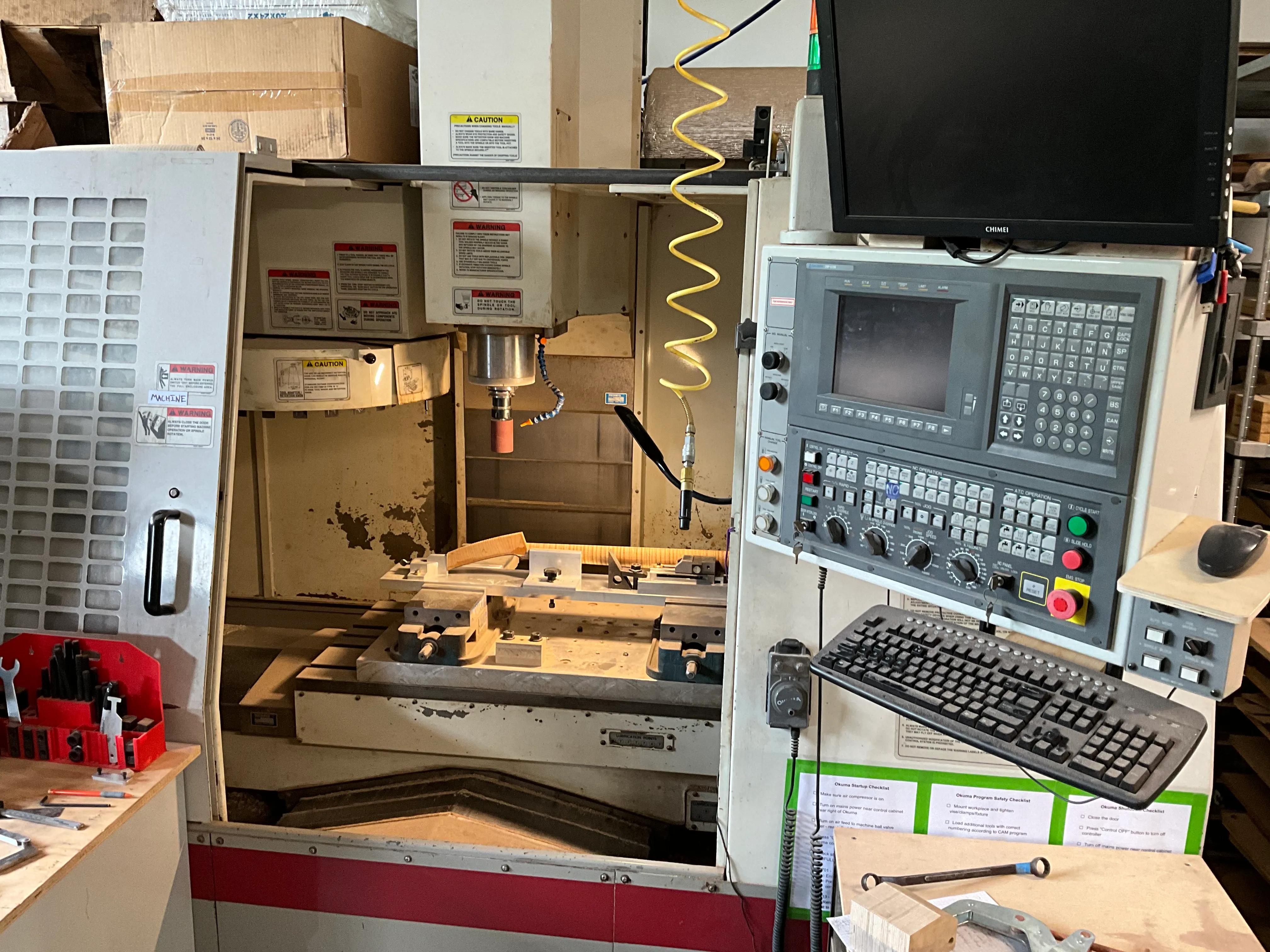 Chris' Visit to Ken Parker's Shop in MA